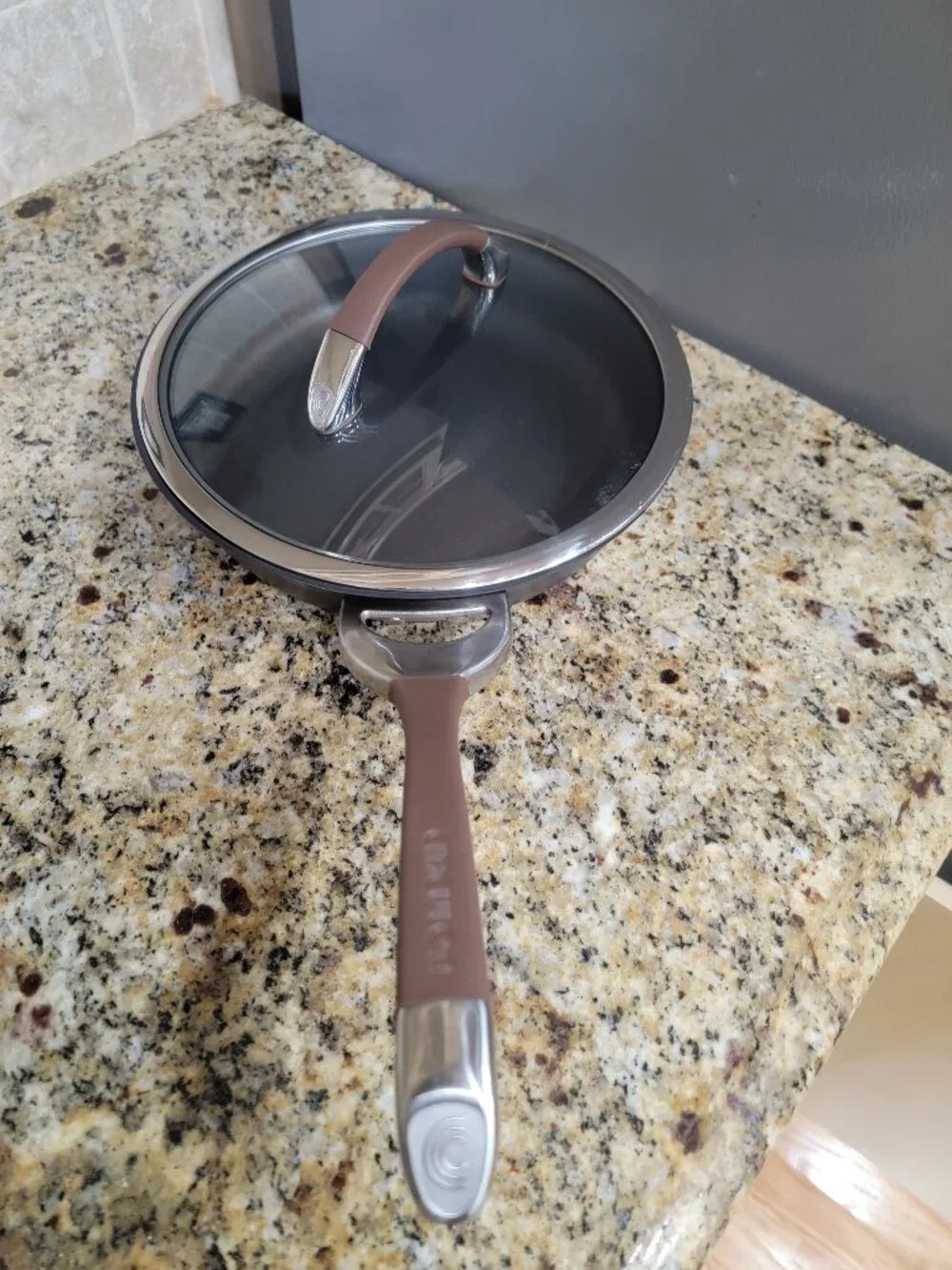 Circulon Saute Frying Pan w/ Lid Hard-Anodized Nonstick 10 Inch